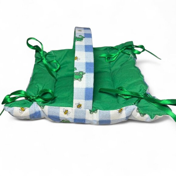 Frog Fabric Basket - Picture 1 of 5